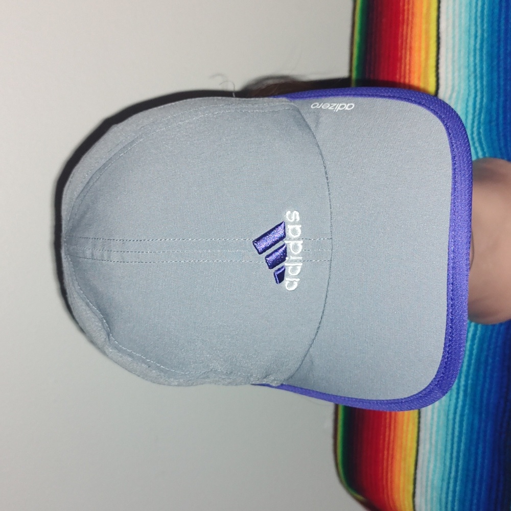 Adidas Unisex Adizero II Cap Purple & White - Adjustable Golf Gym Running